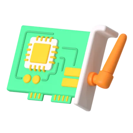 Wifi Adapter  3D Icon