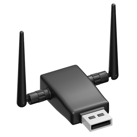 Wifi Adapter  3D Icon