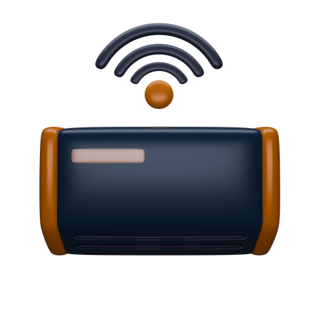 Wifi aire acondicionado  3D Icon