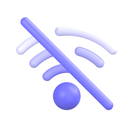 Wifi apagado  3D Icon