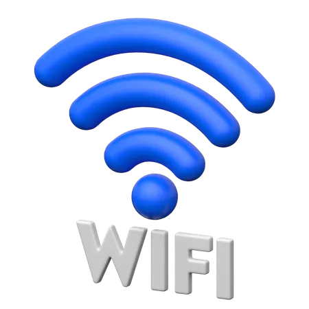 Wifi Available  3D Icon
