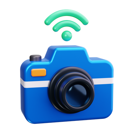 Wifi Camera  3D Icon