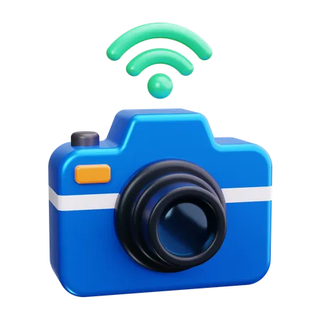 Wifi Camera  3D Icon