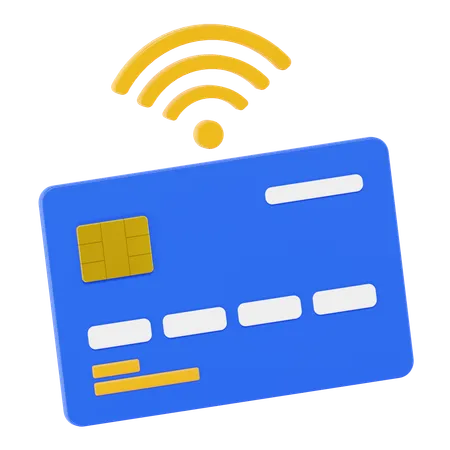 Wifi Card  3D Icon