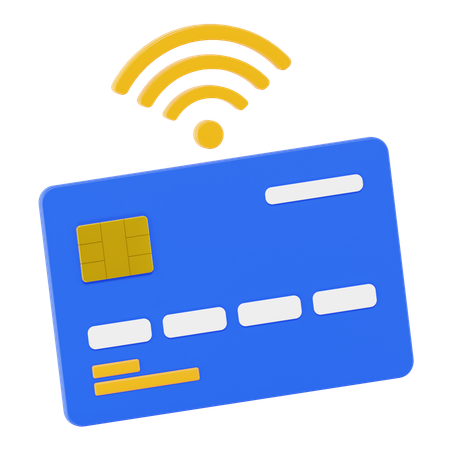 Wifi Card  3D Icon