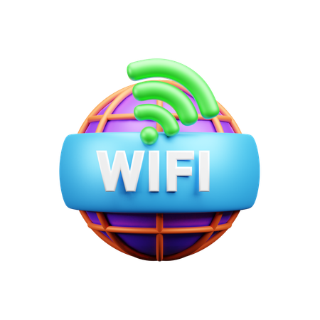 Wifi Conenction  3D Icon