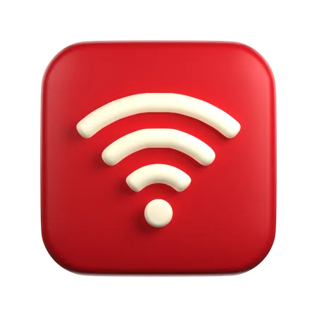 Wifi Connected  3D Icon