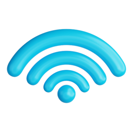 Wifi Connection  3D Icon