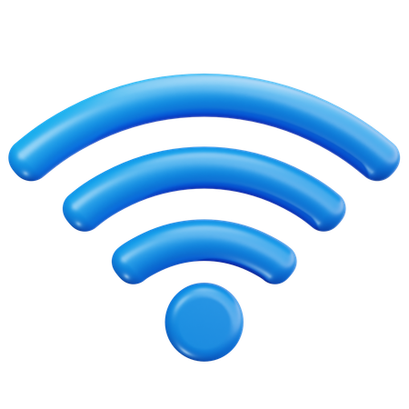 Wifi Connection  3D Icon
