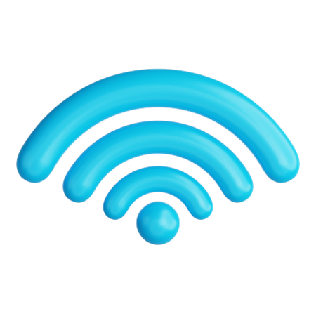 Wifi Connection  3D Icon