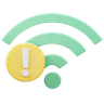 3d network error emoji