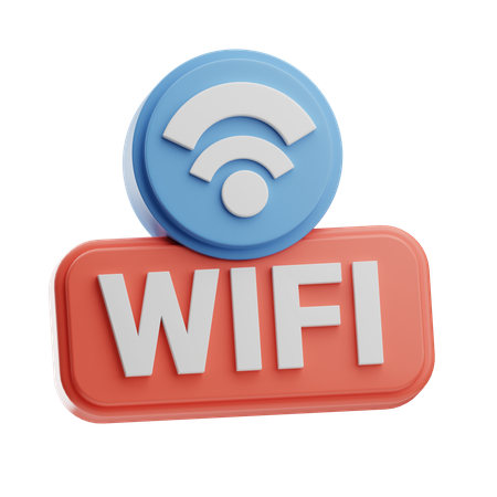 Wifi Connectivity  3D Icon