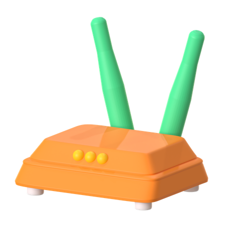 Wifi Device  3D Icon