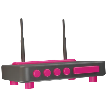 Wifi Device  3D Icon