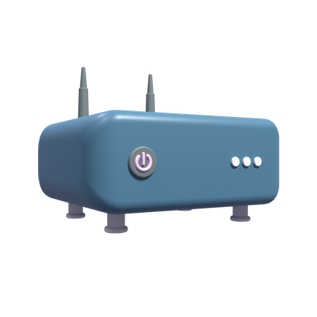 Wifi Device  3D Icon