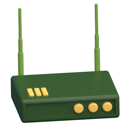 Wifi Device  3D Icon