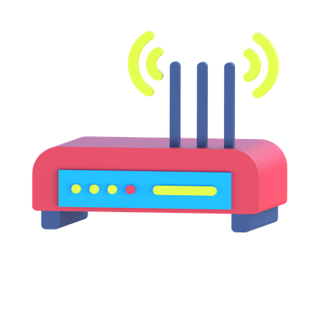 Wifi Device  3D Icon