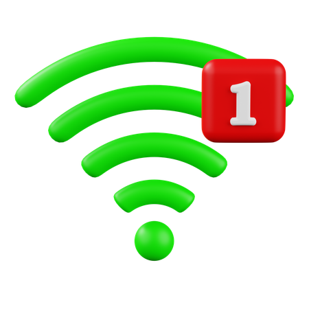 Wifi encontrado  3D Icon