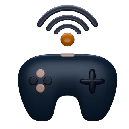 Gamepad wi-fi  3D Icon