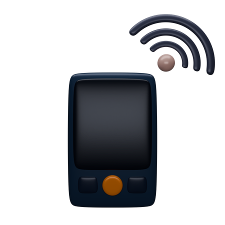 Wifi móvil  3D Icon