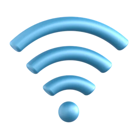Wifi Network  3D Icon
