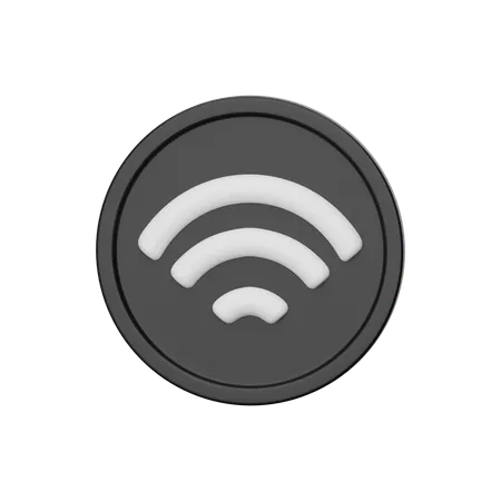 Wifi Network  3D Icon