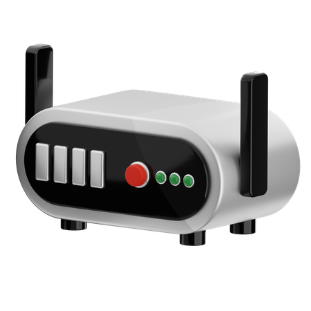 Wifi Router  3D Icon