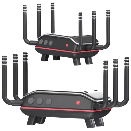 Wifi Router  3D Icon