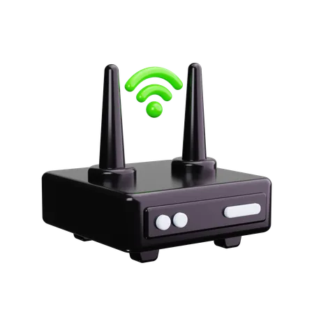 Wifi Router  3D Icon