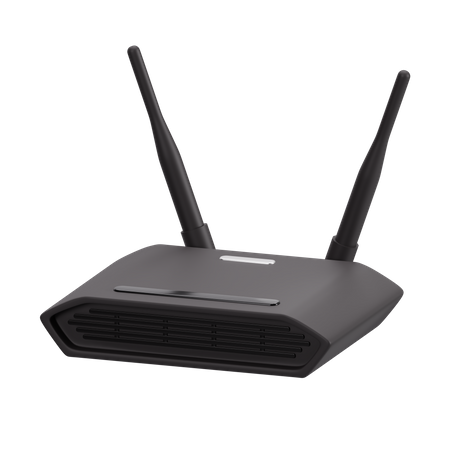 Wifi Router 3D Icon
