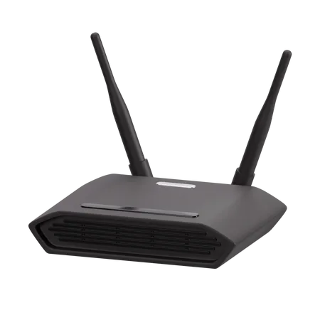 Wifi Router 3D Icon