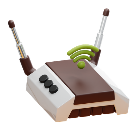 Wifi Routers  3D Icon