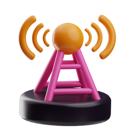 Serviette wifi  3D Icon