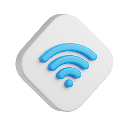 Wifi Sign  3D Icon