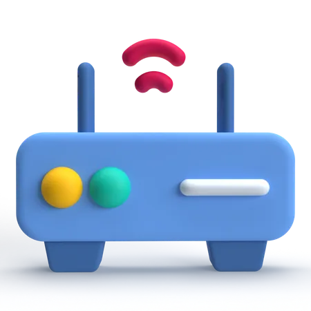 Wifi Signal  3D Icon