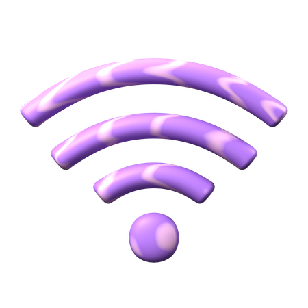 Wifi Signal  3D Icon