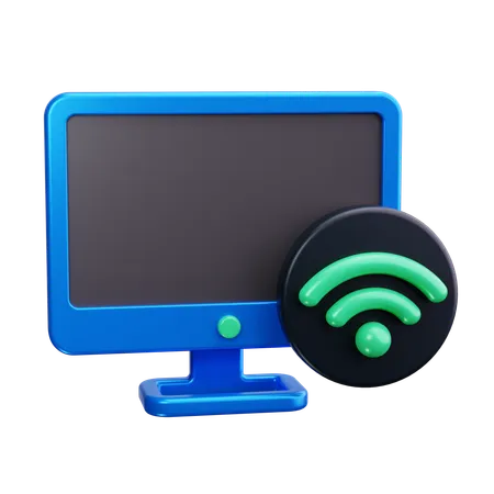 Wifi Signal  3D Icon