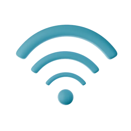 Wifi Signal  3D Icon