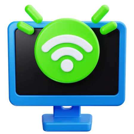 Wifi Signal  3D Icon