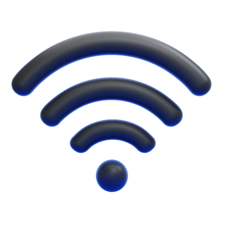 Wifi Signal  3D Icon