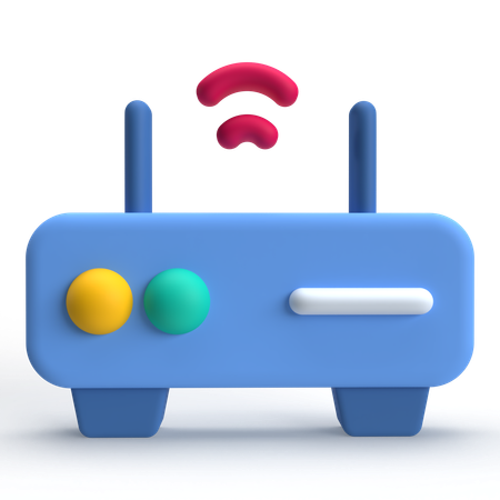 Wifi Signal  3D Icon