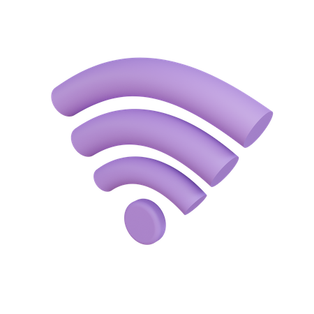 Wifi Signal  3D Icon