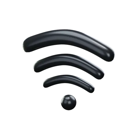 Wifi Signal  3D Icon