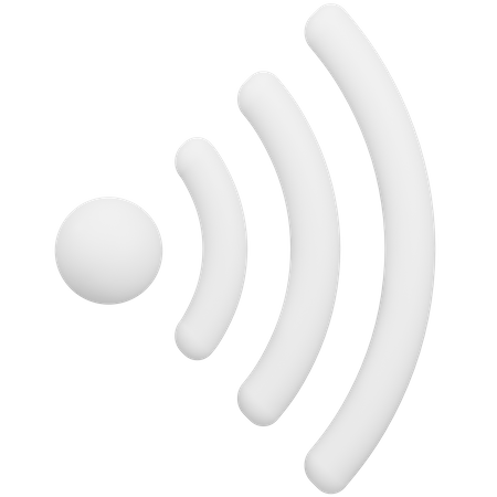 Wifi Signal  3D Icon