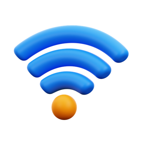 Wifi Signal  3D Icon