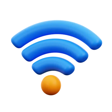 Wifi Signal  3D Icon