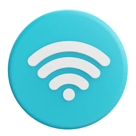 Wifi Signal  3D Icon