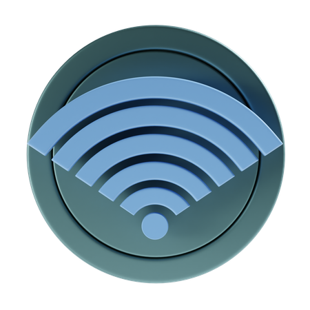 Wifi Signal  3D Icon