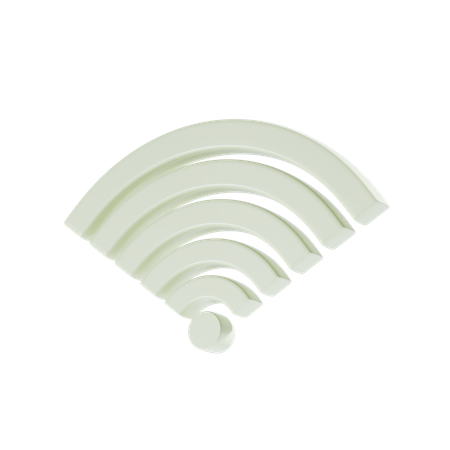 Wifi Signal  3D Icon