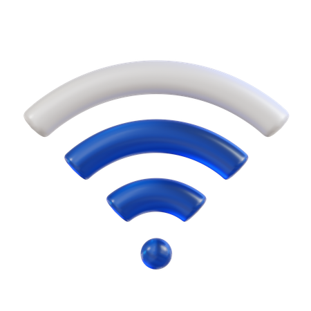 Wifi Signal  3D Icon